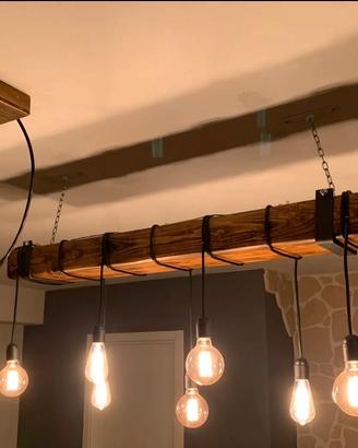 Lampadari Sospensione Industrial Vintage