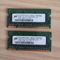 RAM SO-DIMM DDR2 667 PC5300 2x512mb