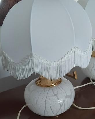 Coppia di abat-jour vintage anni '70