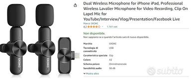 Microfono Iphone