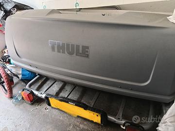 Baule Thule posteriore compreso supporto Thule