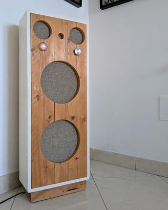 Cassa bluetooth artigianale vintage