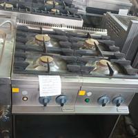 CUCINA PROFESSIONALE 4 FUOCHI