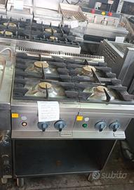CUCINA PROFESSIONALE 4 FUOCHI