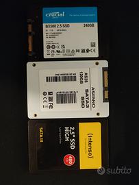 Blocco 3 ssd sata