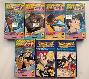 Lotto VHS originali DeAgostini Dragonball GT & Z
