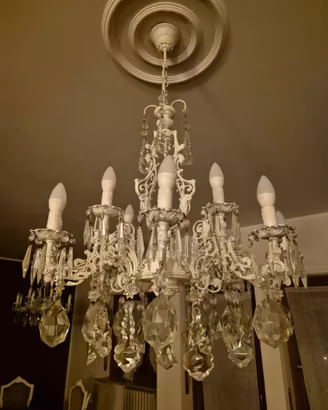 Due Lampadari cristallo