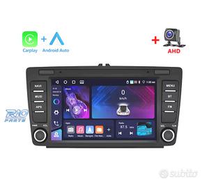 RADIO GPS ANDROID 10 PER SKODA OCTAVIA 09-13 USB T