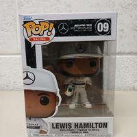 Funko POP Racing 09 Lews Hamilton White