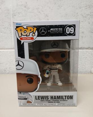 Funko POP Racing 09 Lews Hamilton White