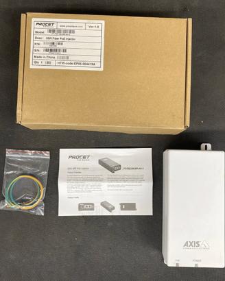 Alimentatore Procet 60W Fiber PoE Injector