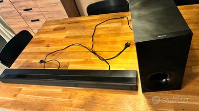 Soundbar Sony HT-ZF9 con subwoofer