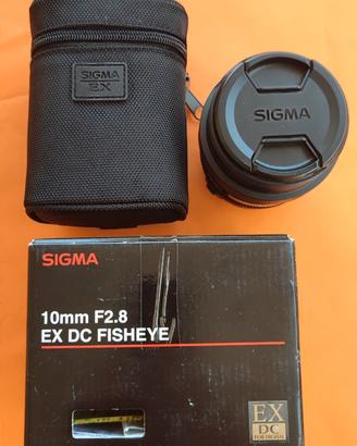 Sigma 10mm F2.8 per canon