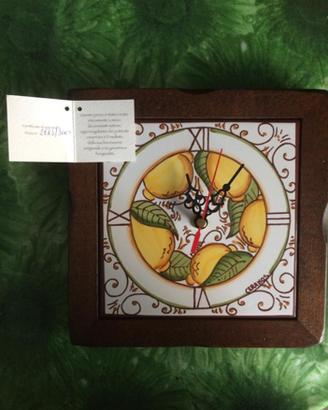 Orologio ceramica Vietri edizione limitata