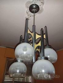 Lampadario stile Scolari anni 50/60