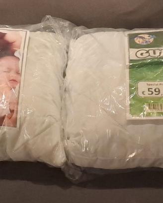Coppia Cuscini Guanciale Aloe Vera NUOVI sigillati