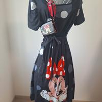 vestito estivo  da donna con borsa Minnie Disney 