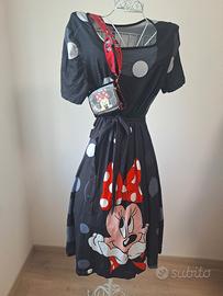 vestito estivo  da donna con borsa Minnie Disney 
