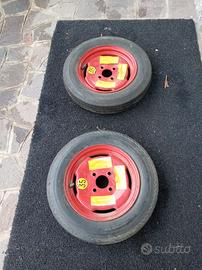 2 ruotino 4.80 r12  4 Fori per microcar