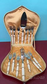 Set vintage da dolce per 12