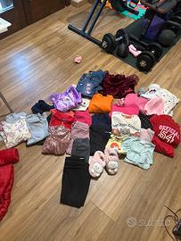 3/5 anni abbigliamento invernale bambina