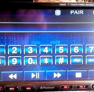 Stereo  nav. car 2DIN