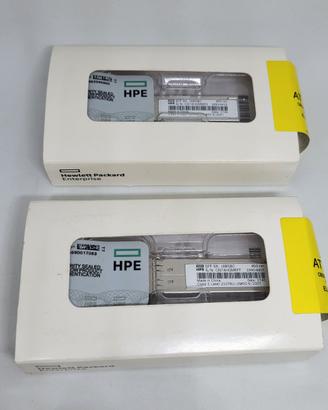 Coppia di transceiver nuovi HPE X121 1G sigillati
