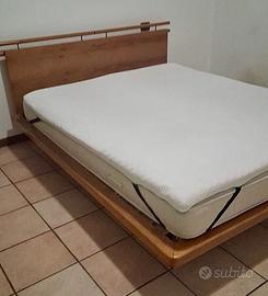 Letto matrimoniale con materasso 160x190cm