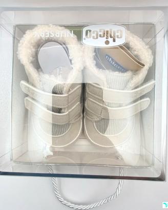 Scarpe Neonato Bambino Nuove Chicco Nursery Ankle