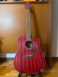 Chitarra acustica elettrificata