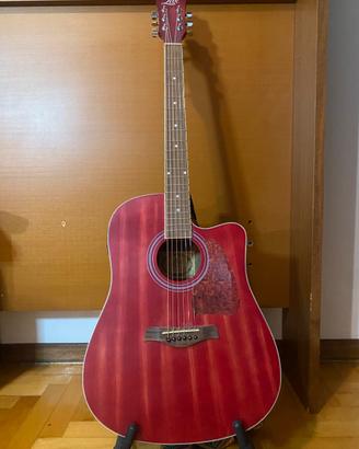Chitarra acustica elettrificata