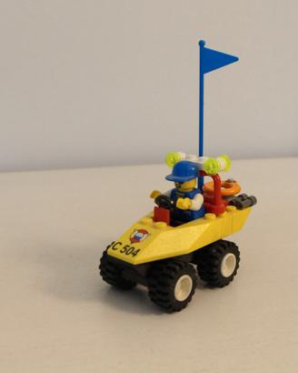 Coppia LEGO System 6337 Beach Buggy e 6436 Go-Kart