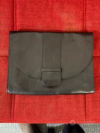 Borsa “Pettinati Firenze” in Vera Pelle Nera