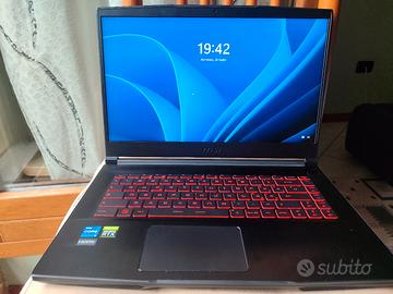 MSI GF63 Thin i7 11a Gen - RTX 3050 -16GB RAM