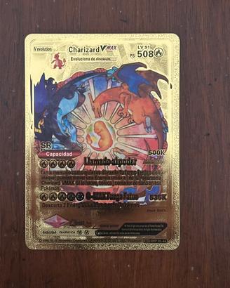 Charizard VMAX Gold – Carta Pokémon Custom