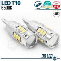 Lampadine LED Luci POSIZIONE Targa T10 W5W CANbus