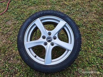 Kit 4 Ruote Invernali Toyota Auris-Cerchi in Lega