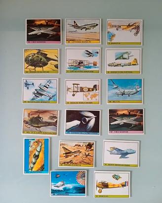 Lotto Figurine  Storia dell'Aviazione 1977
