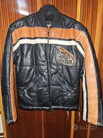 Giubbotto pelle vintage Harley Davidson 