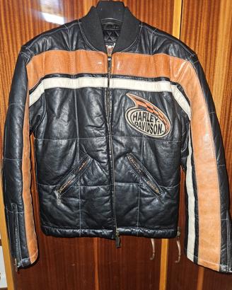 Giubbotto pelle vintage Harley Davidson 