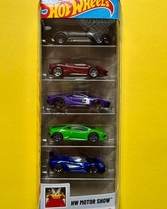 Hot Wheels HW Motor Show 5-Pack - Ferrari Mugello
