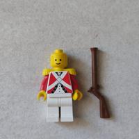 Minifigure Lego Imperial Soldier Red Soldato con F