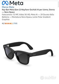 Ray-Ban Meta Wayfarer Gen 2 -NUOVI SIGILLATI-