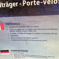 Porta bicicletta posteriore auto