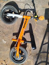 Balance bike bici senza pedali 