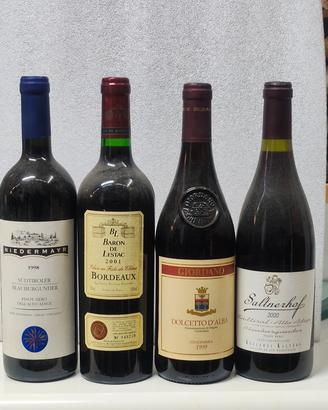 buttiglie di vino 