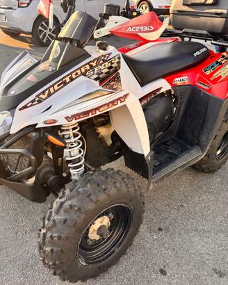 Polaris Scrambler 500 E 4x4 gancio traino perfette