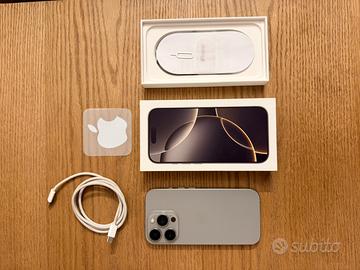 iPhone 16 Pro 256GB Silver Pari al Nuovo