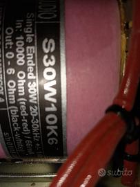 Trasformatori amplificatore a valvole  211