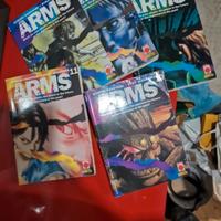 Serie fumetto manga ARMS primi 14 numeri